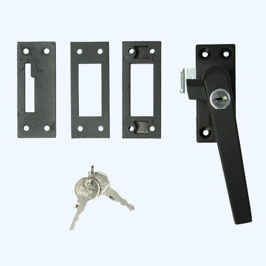 Fenstergriff Standard matt schwarz rechts Fenstergriff Standard matt schwarz rechts