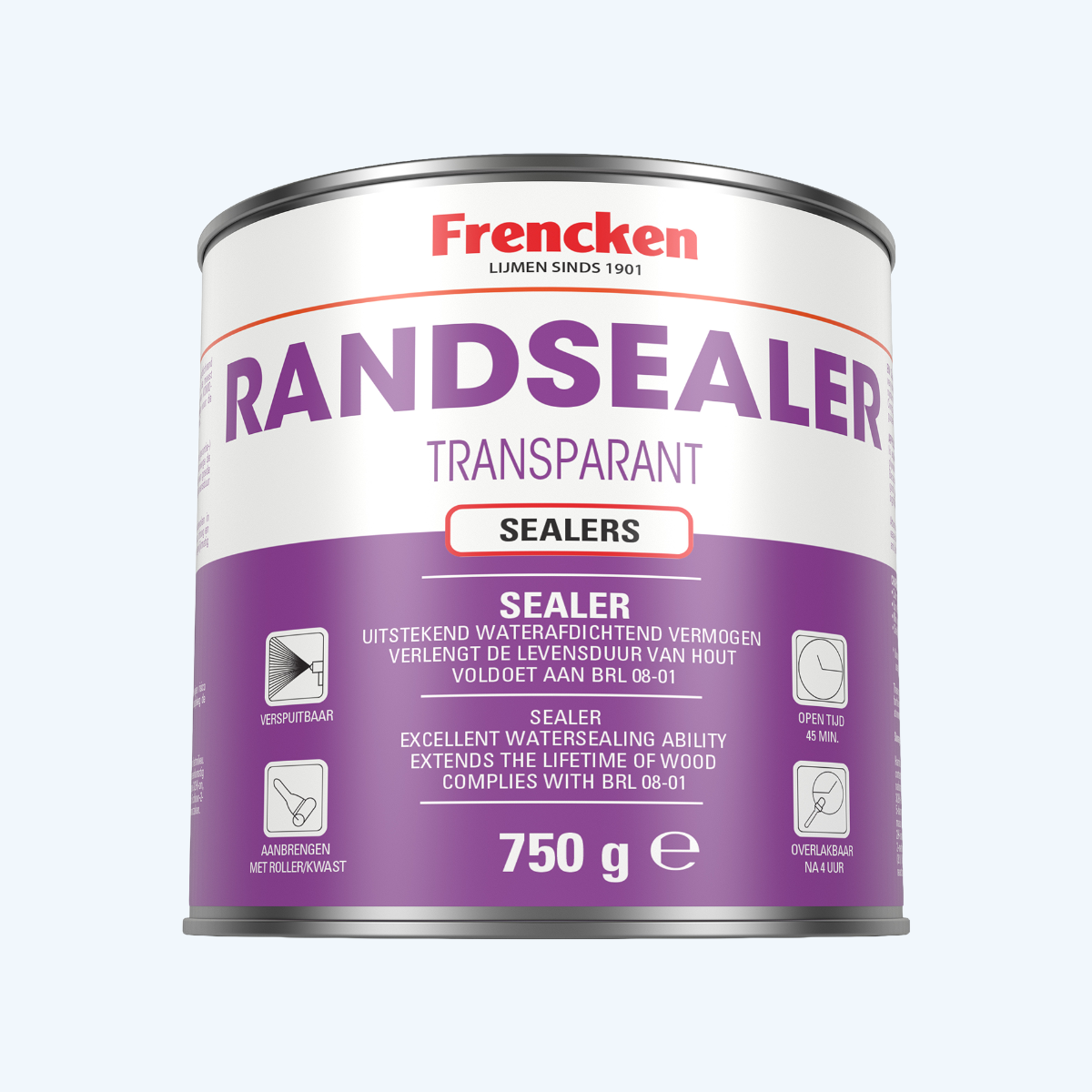 Frencken Randversiegler transparent 750 g Frencken Randversiegler transparent 750 g