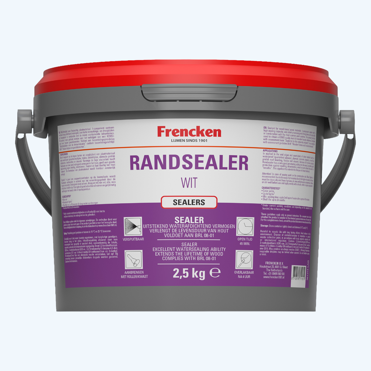Frencken Randversiegler weiß 2,5 kg Frencken Randversiegler weiß 2,5 kg