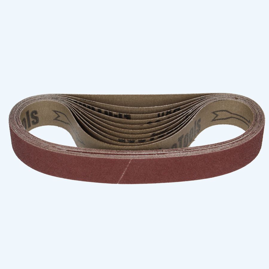 10 stuks aluminiumoxide schuurband 30 x 533 mm K40 10 stuks aluminiumoxide schuurband 30 x 533 mm K40