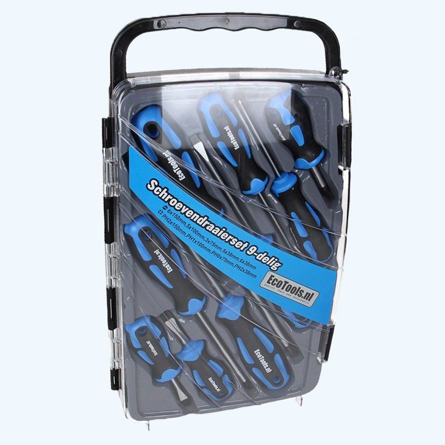 9-teiliger Schraubendrehersatz 9-teiliger Schraubendrehersatz