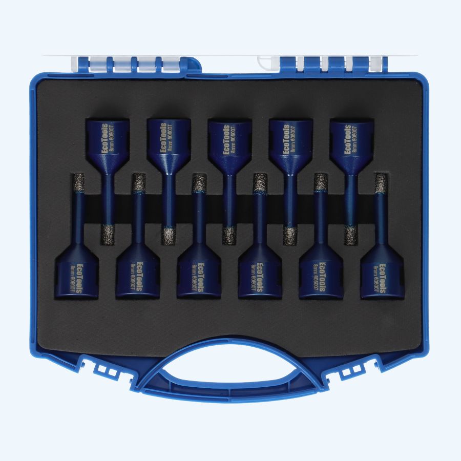 10+1 gratis diamant tegelboor 8 mm M14 aansluiting (Basicline) 10+1 gratis diamant tegelboor 8 mm M14 aansluiting (Basicline)