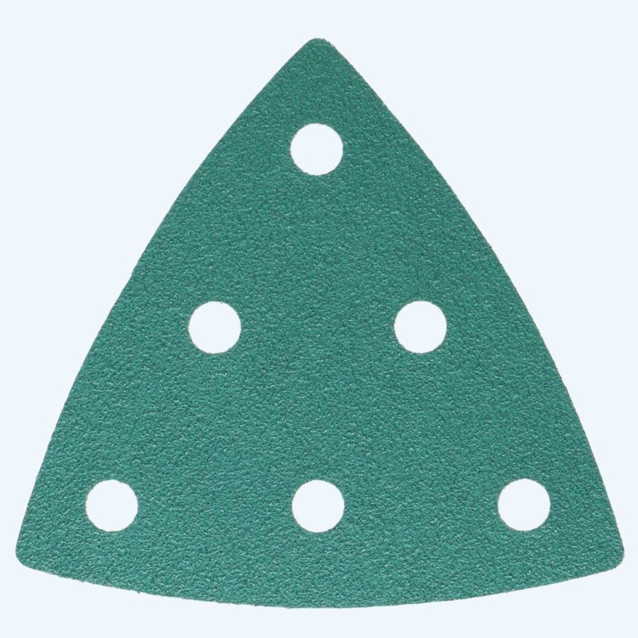 Topline driehoek schuurvel 93x93x93 mm K40 / Type 2 Topline driehoek schuurvel 93x93x93 mm K40 / Type 2