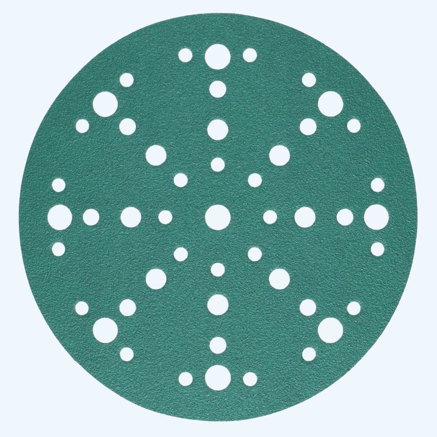 Topline schuurschijf klittenband 150 mm, 49 stofgaten K240 Topline schuurschijf klittenband 150 mm, 49 stofgaten K240