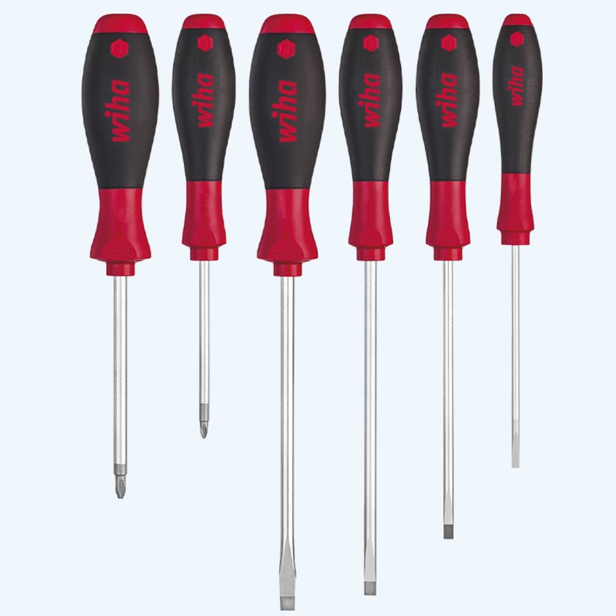 Wiha Schraubendreher-Set Softfinish 6-teilig Wiha Schraubendreher-Set Softfinish 6-teilig