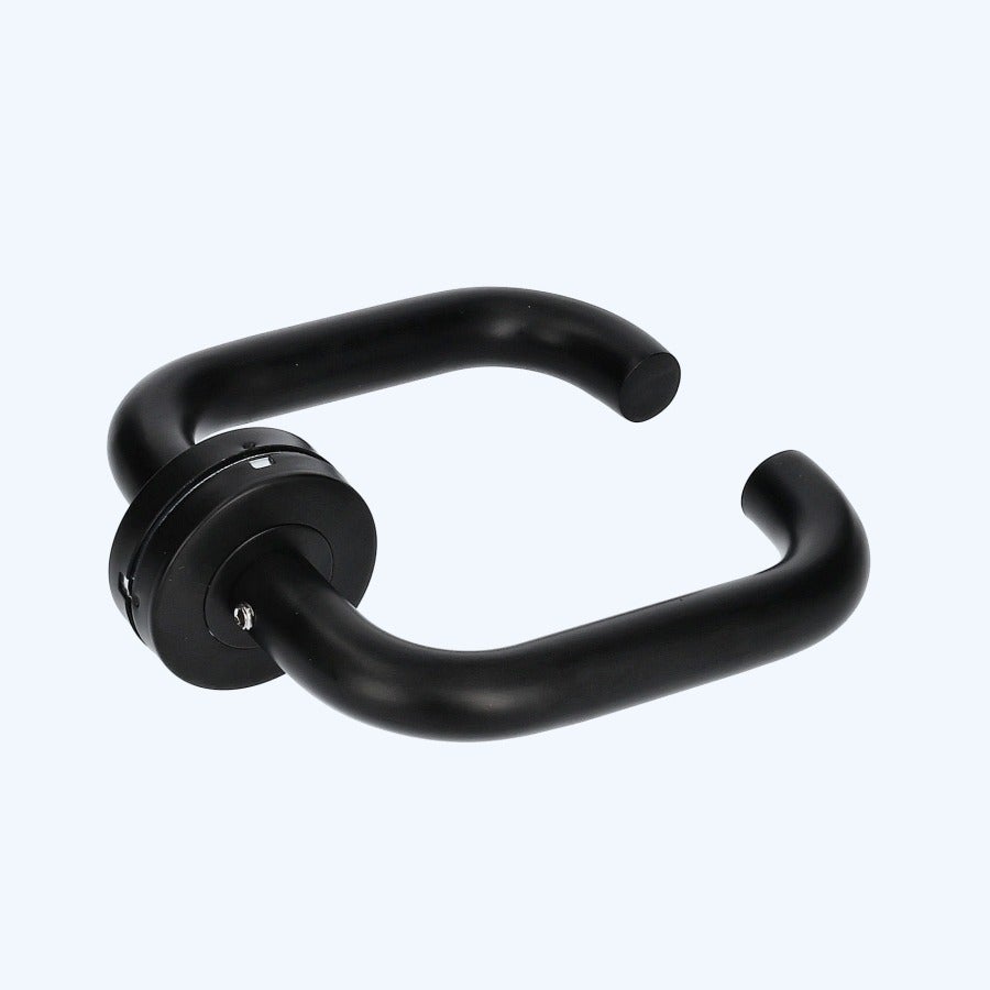 Schwarzer Edelstahl-Türgriff London Schwarzer Edelstahl-Türgriff London